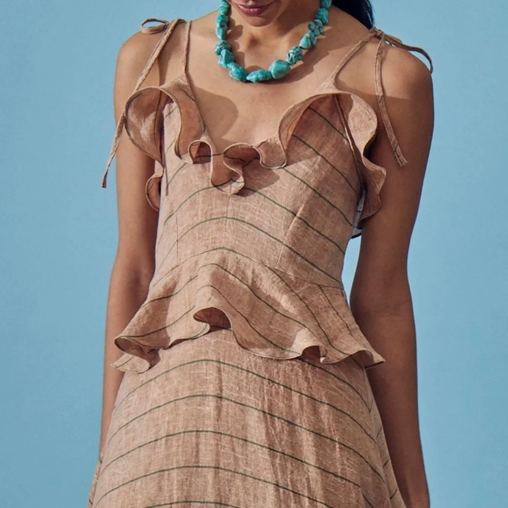 Hunter Bell Jamison Ruffle Midi Dress - Picture 7 of 14